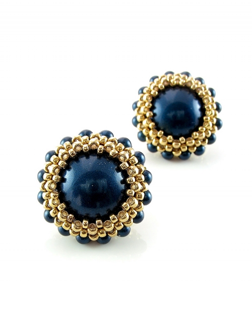 Clips earrings by Ichiban - Blue Moon
